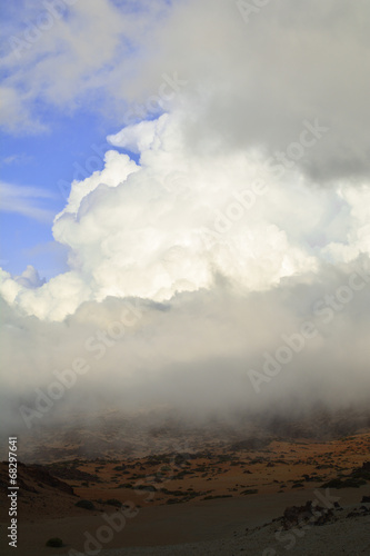 Gewitterwolken im Teide Nationalpark auf Teneriffa © kentauros