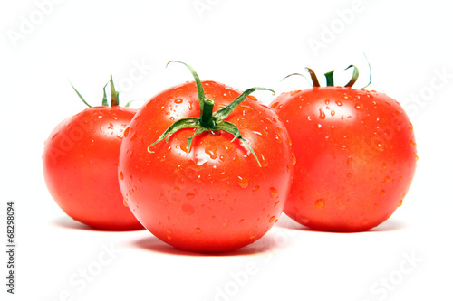 Drei schöne Tomaten