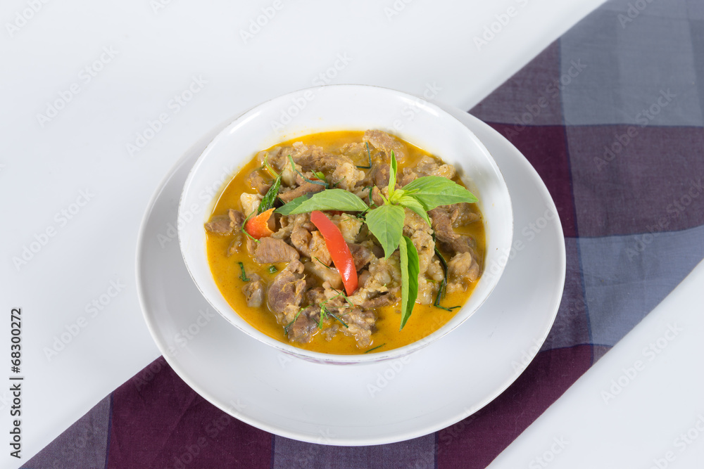 Panang Curry with beef Panang Curry with beef