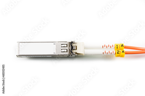 Optical gigabit SFP module for network switch isolated