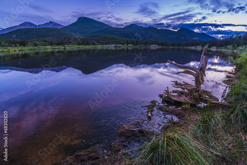 Lilly Lake at Sunset - Colorado