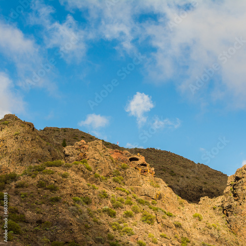 Felsen im Gebirge Teneriffas