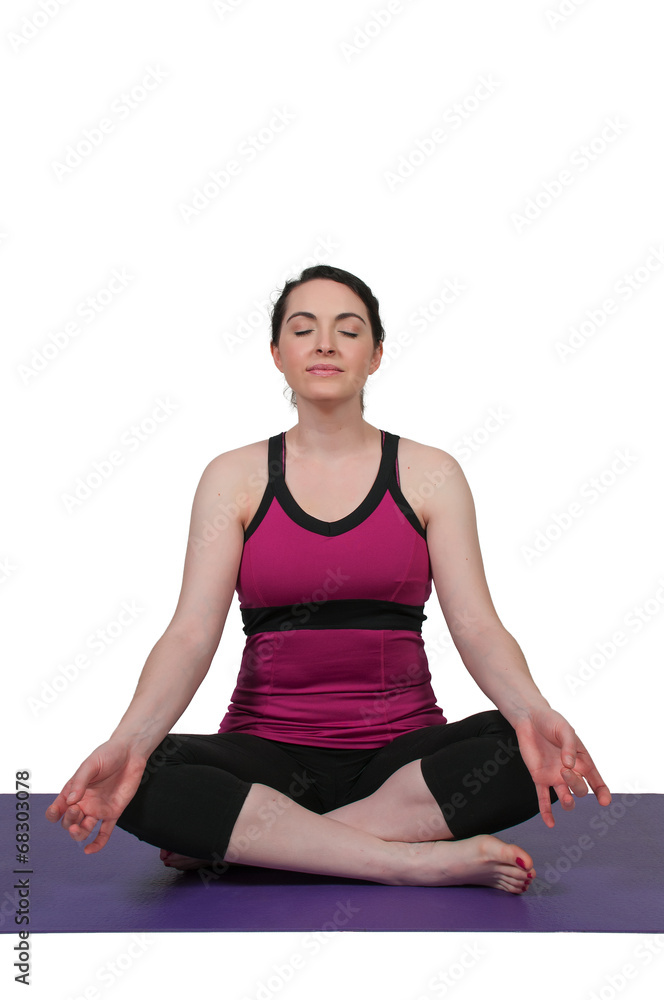 Woman Doing Yoga Woman Doing Yoga
