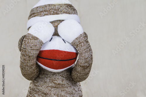 Photography Sock Monkey Layout