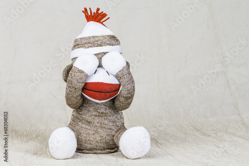 Photography Sock Monkey Layout
