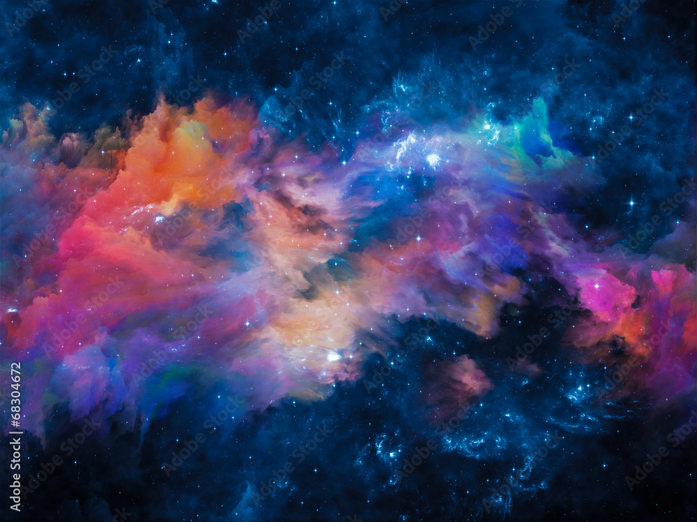 Evolving Nebula - obrazy, fototapety, plakaty 