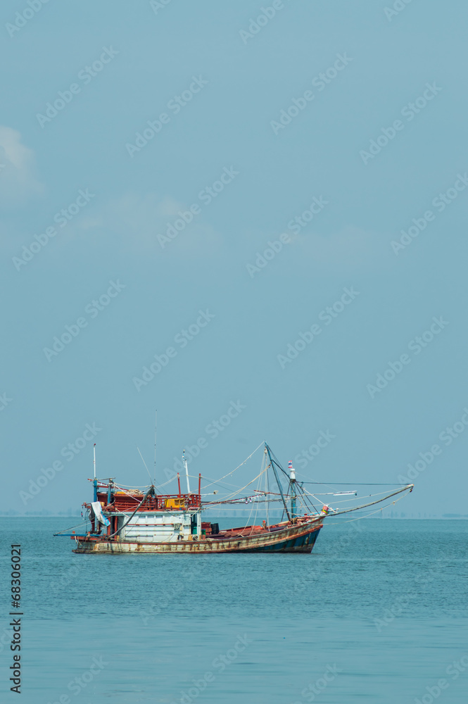 Obraz premium fishing boat