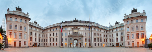 Courtyard of Honor in Prague Castle.