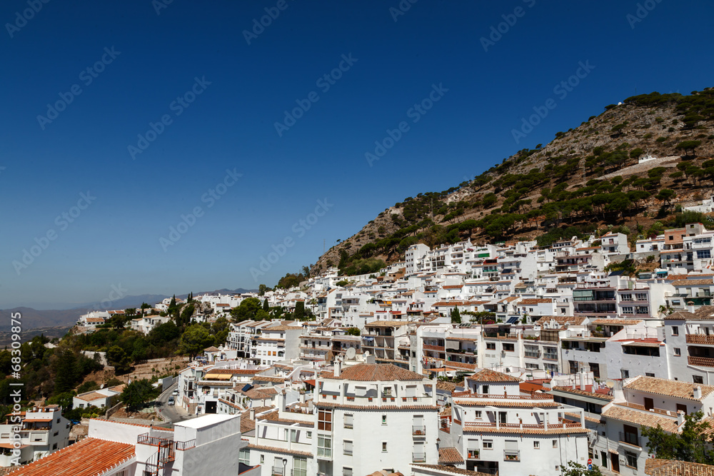 Andalusian white villages in Spain