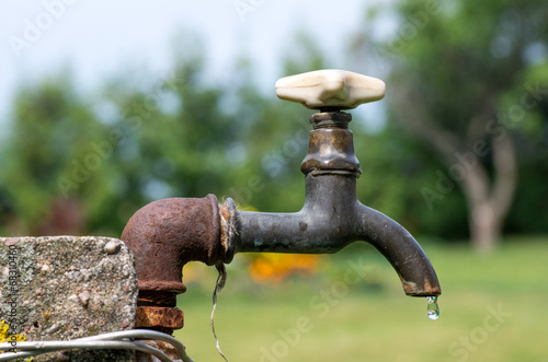 Old water tap