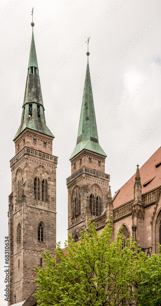Towers of St. Sebald Church