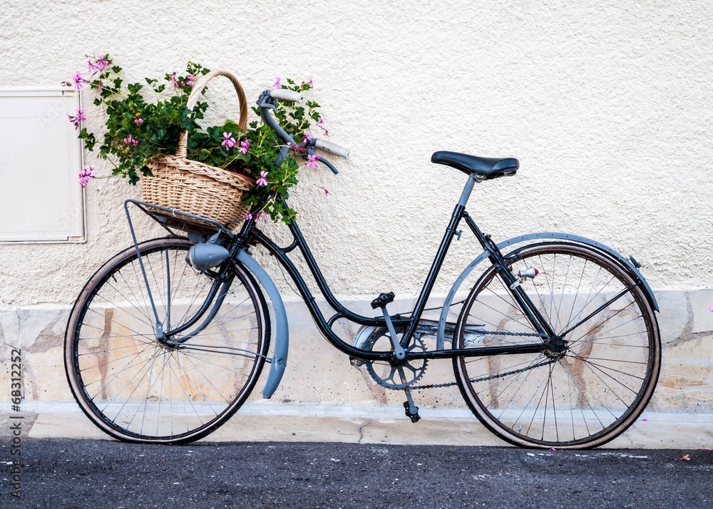 Vélo fleuri