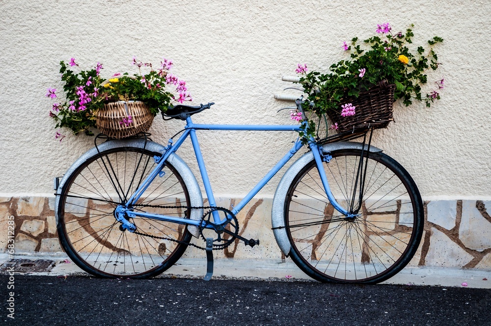 Vélo fleuri