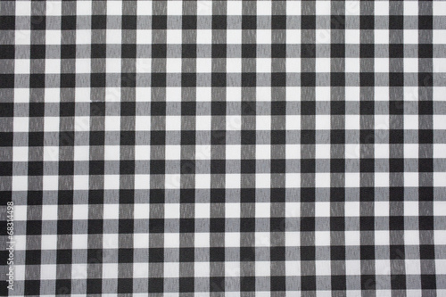 チェックの布