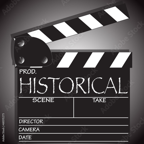 Historical Clapper Board