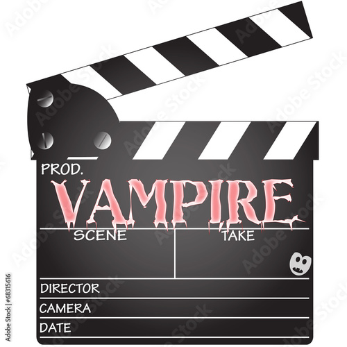 Vampire Clapper Board