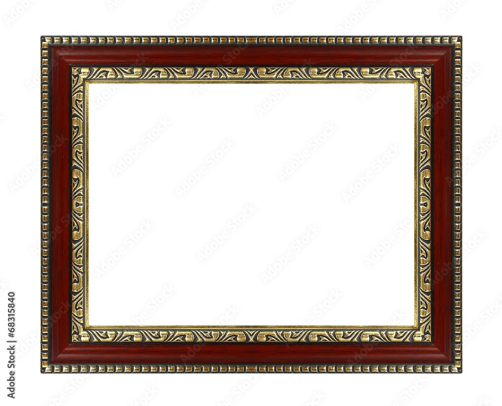 picture frame ancient isolated on white background. picture frame ancient isolated on white background.