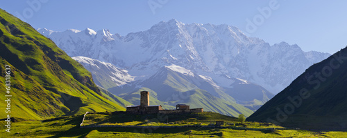 Photos Church at the foot of the Caucasus Mountains