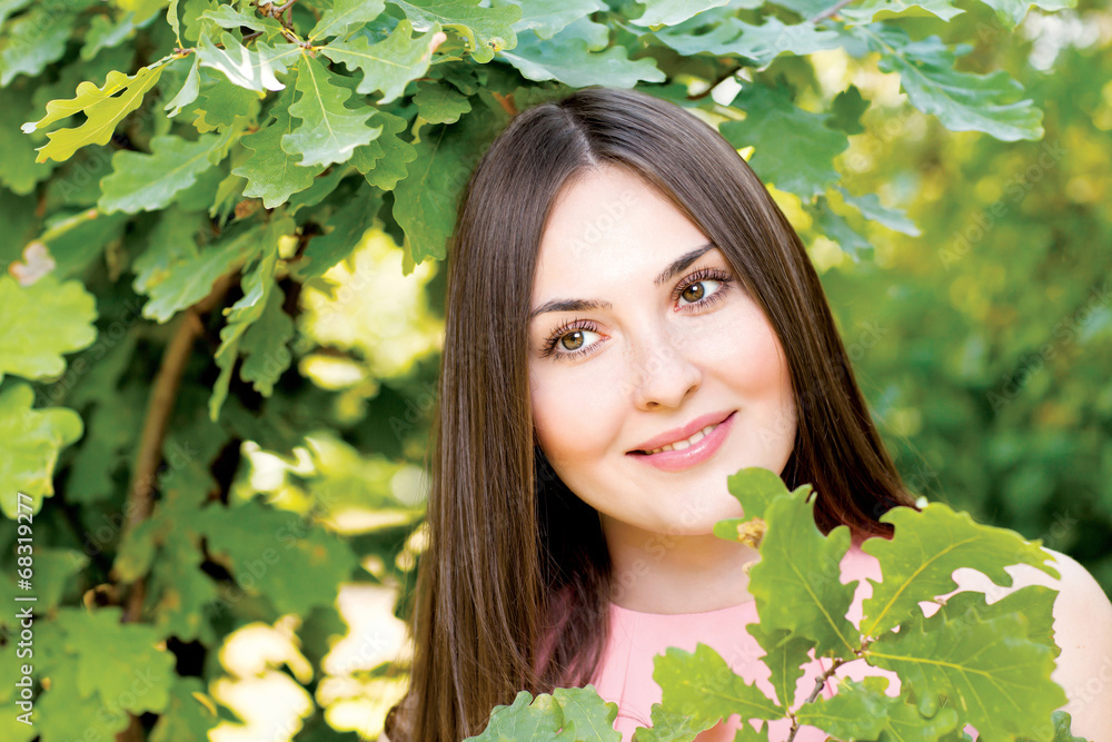 Beautiful young woman