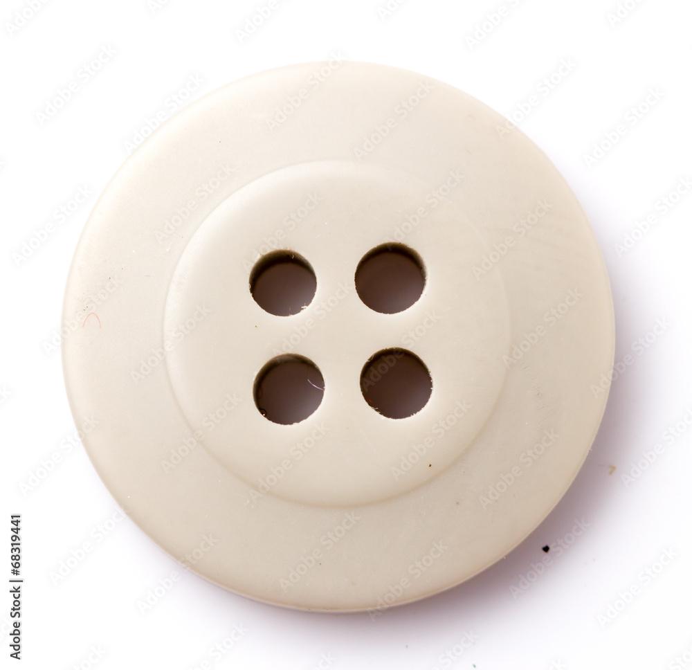 Button on White background Button on White background