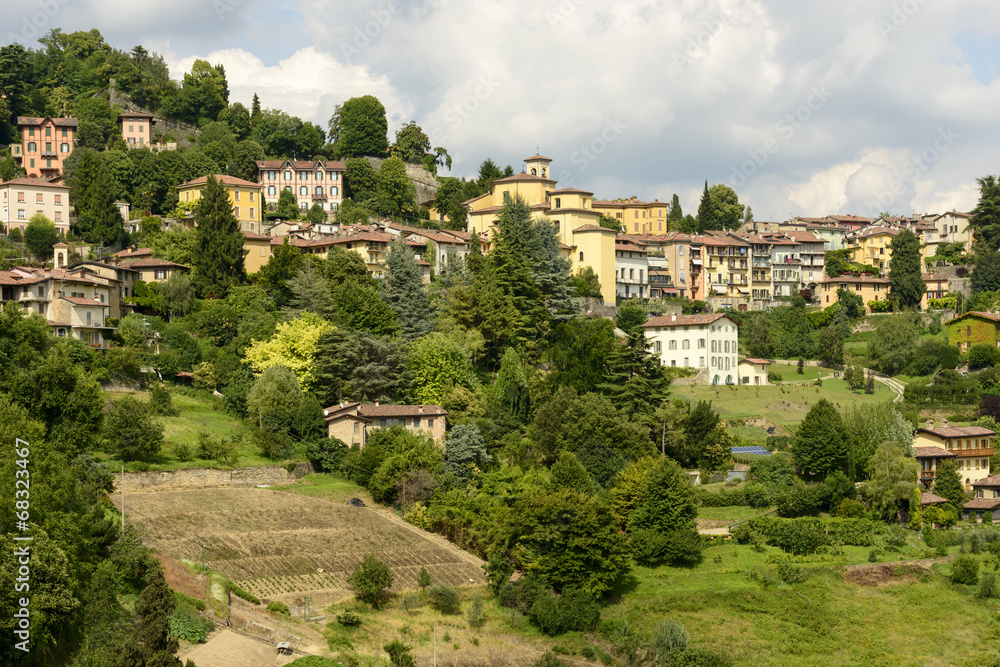 Borgo Canale view, Bergamo