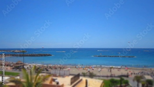 Wallpaper Mural Beach, Sea, Boat and Fun on Tenerife Torontodigital.ca