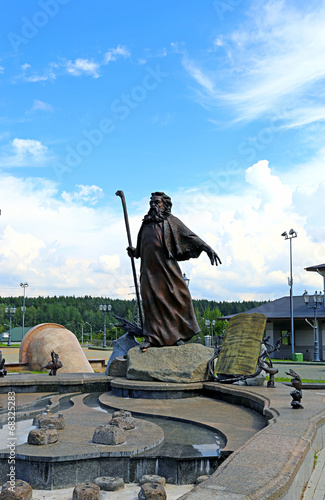 Monument to Moses in Minsk