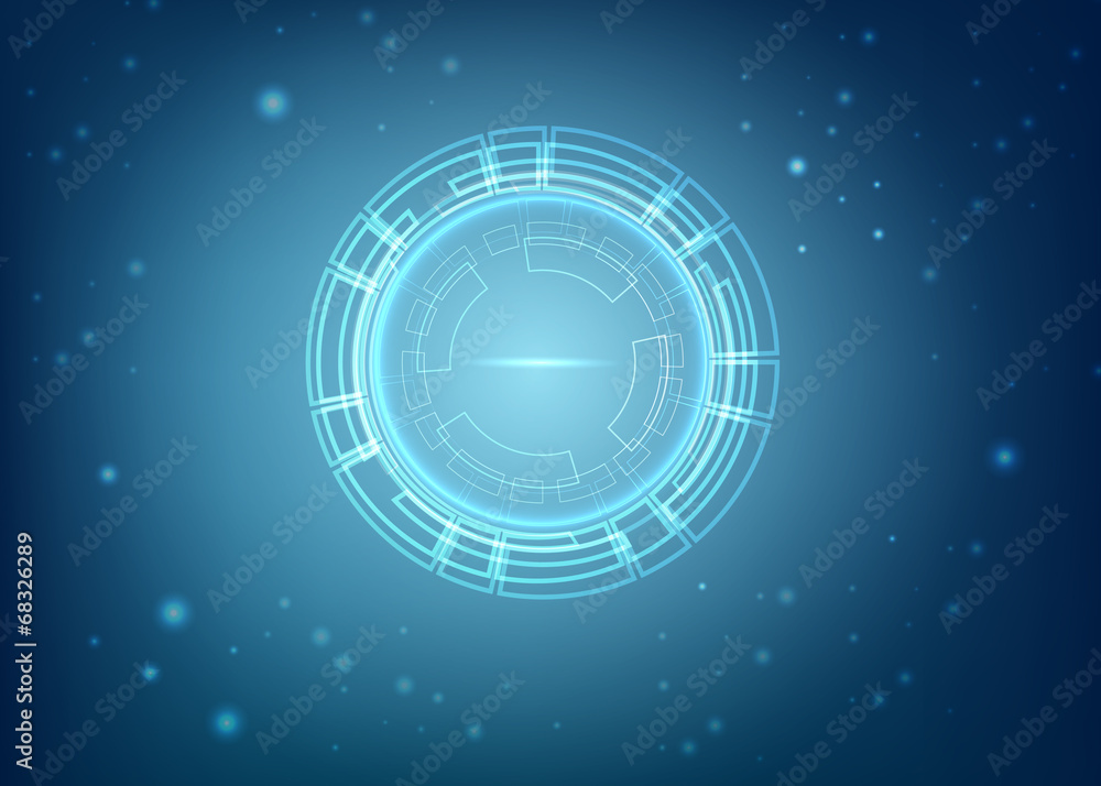 Abstract Technology Background Design