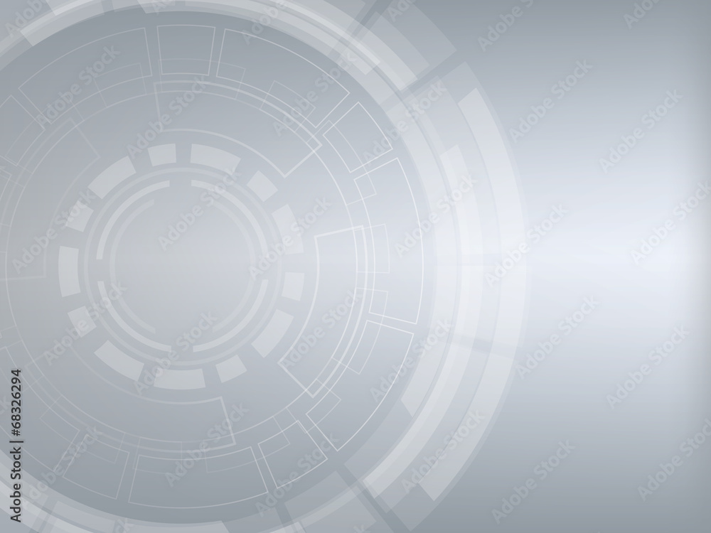 Obraz premium Grey Technology Background design