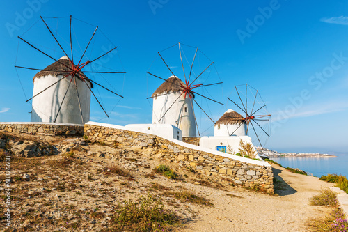 Famous Mykonos Windmills 16