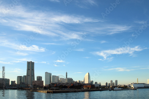 Japan landscape at Yokohama city © thesnake19