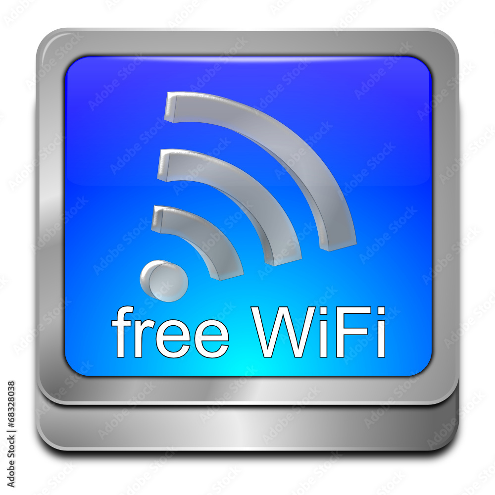 free WiFi Wlan Button free WiFi Wlan Button