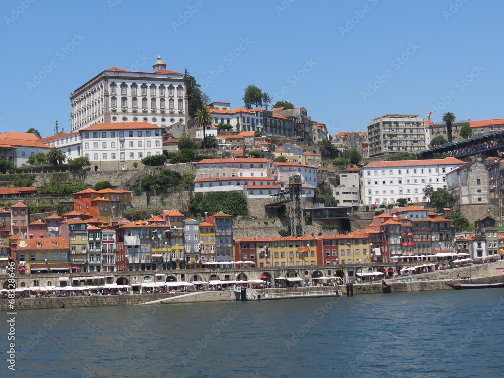 Portugal - Porto - Vue sur les quais