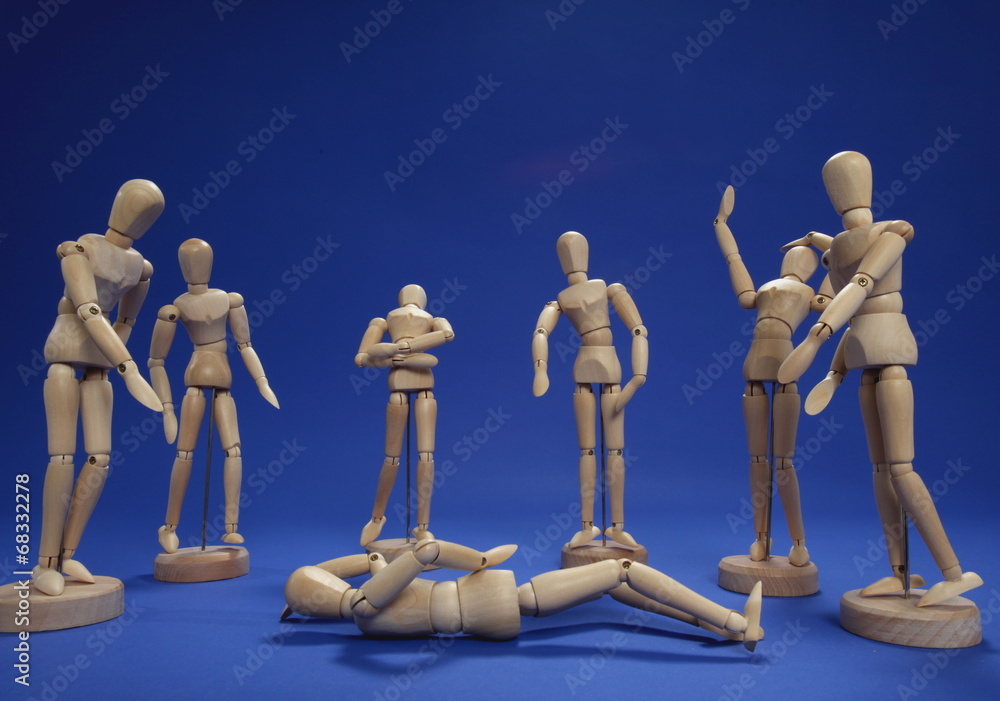 Obraz premium Mobbing