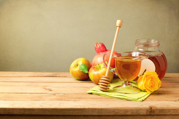 Rosh Hashanah celebration. Jewish New Year Holiday.