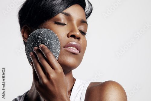 Tableau sur toile exfoliating concept