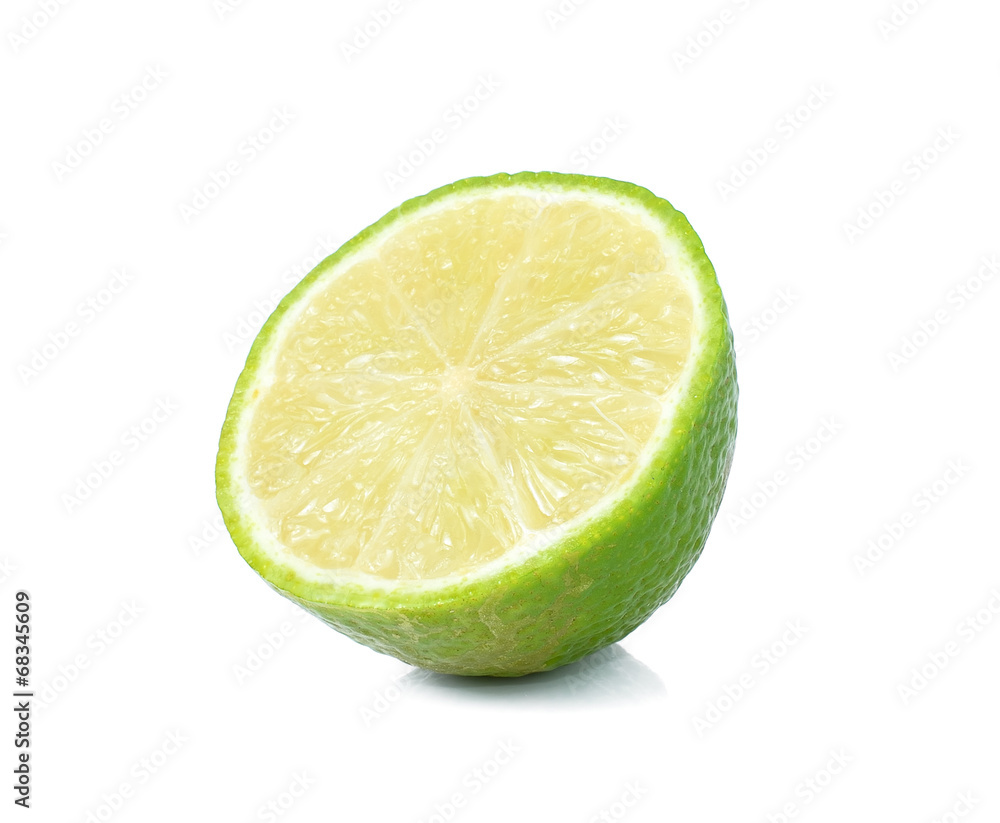 Fresh lime Isolated on white Fresh lime Isolated on white