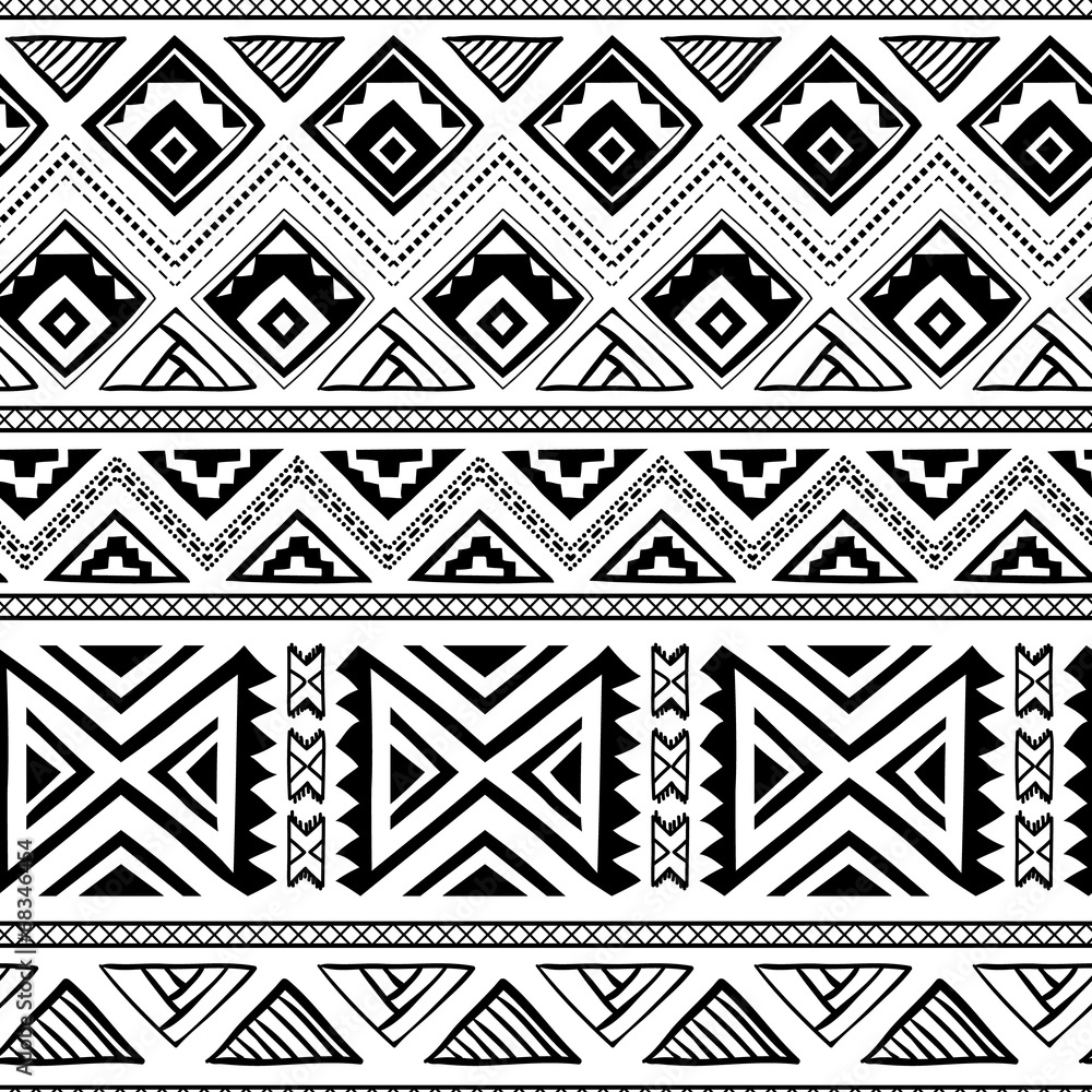 Ethnic ornamental textile seamless pattern Ethnic ornamental textile seamless pattern