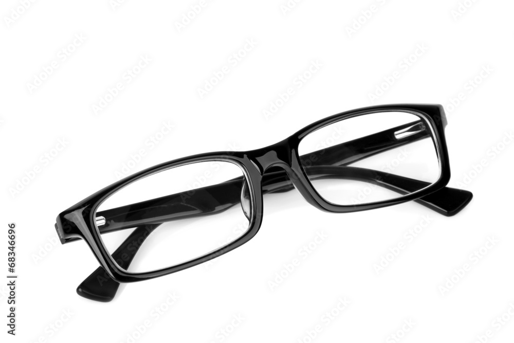 eyeglasses isolated on white background eyeglasses isolated on white background