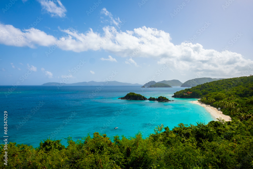 Fototapeta premium Beautiful Caribbean beach