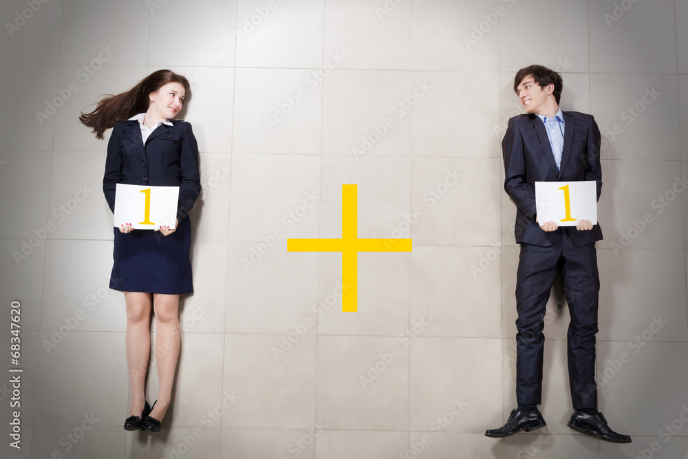 Obraz premium Partnership in business