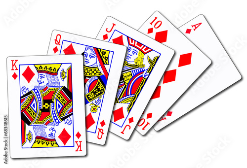 Royal Flush Diamonds