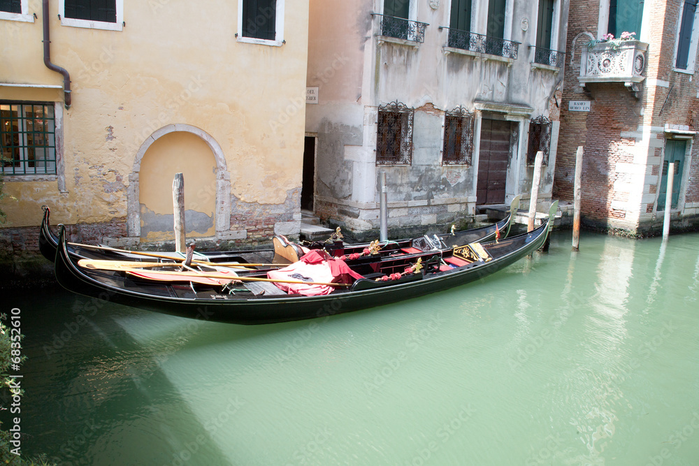 Gondeln in Venedig