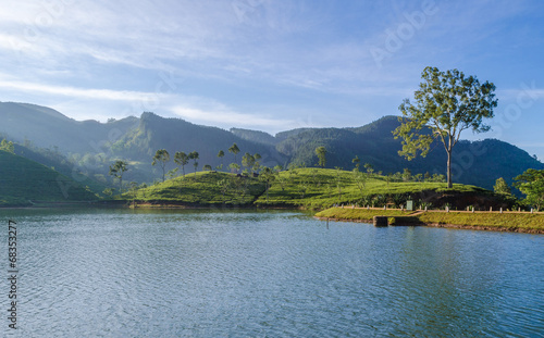 Sembuwatta Lake is a tourist attraction situated at Elkaduwa in the Matale District of Sri Lanka