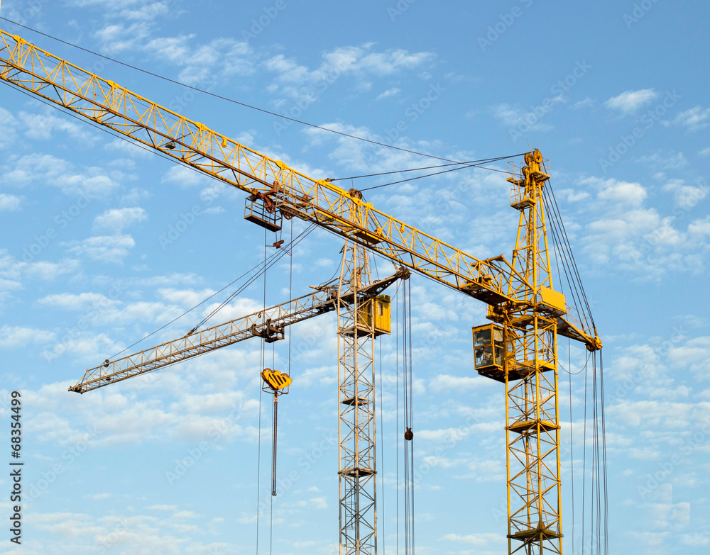 Construction cranes Construction cranes
