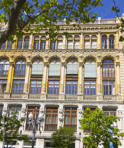 Wallpaper Mural nice old building with highly decorated facade and large windows Torontodigital.ca