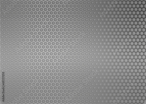 Metal texture honeycomb background