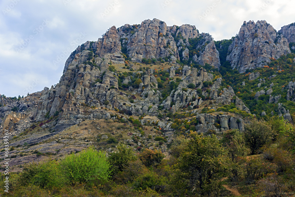 Obraz premium summer mountain landscape
