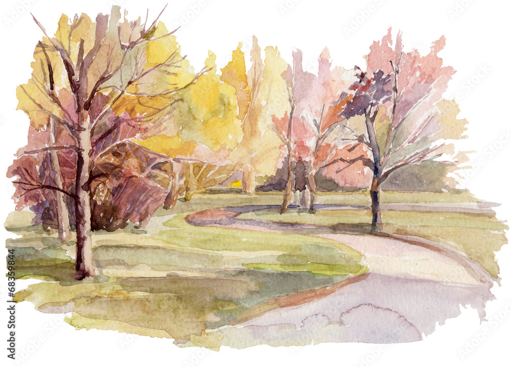 Obraz premium Watercolor