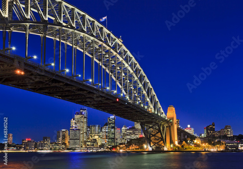 Sydney Bridge 40 CBD Sunset